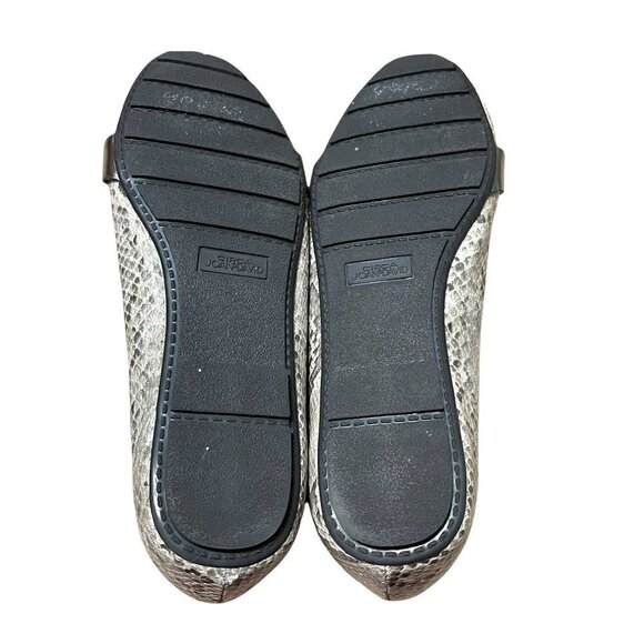 Circa Joan & David Luxe Womens Vegan Leather Python Snake Print Loafers Size 8.5 - Picture 9 of 10